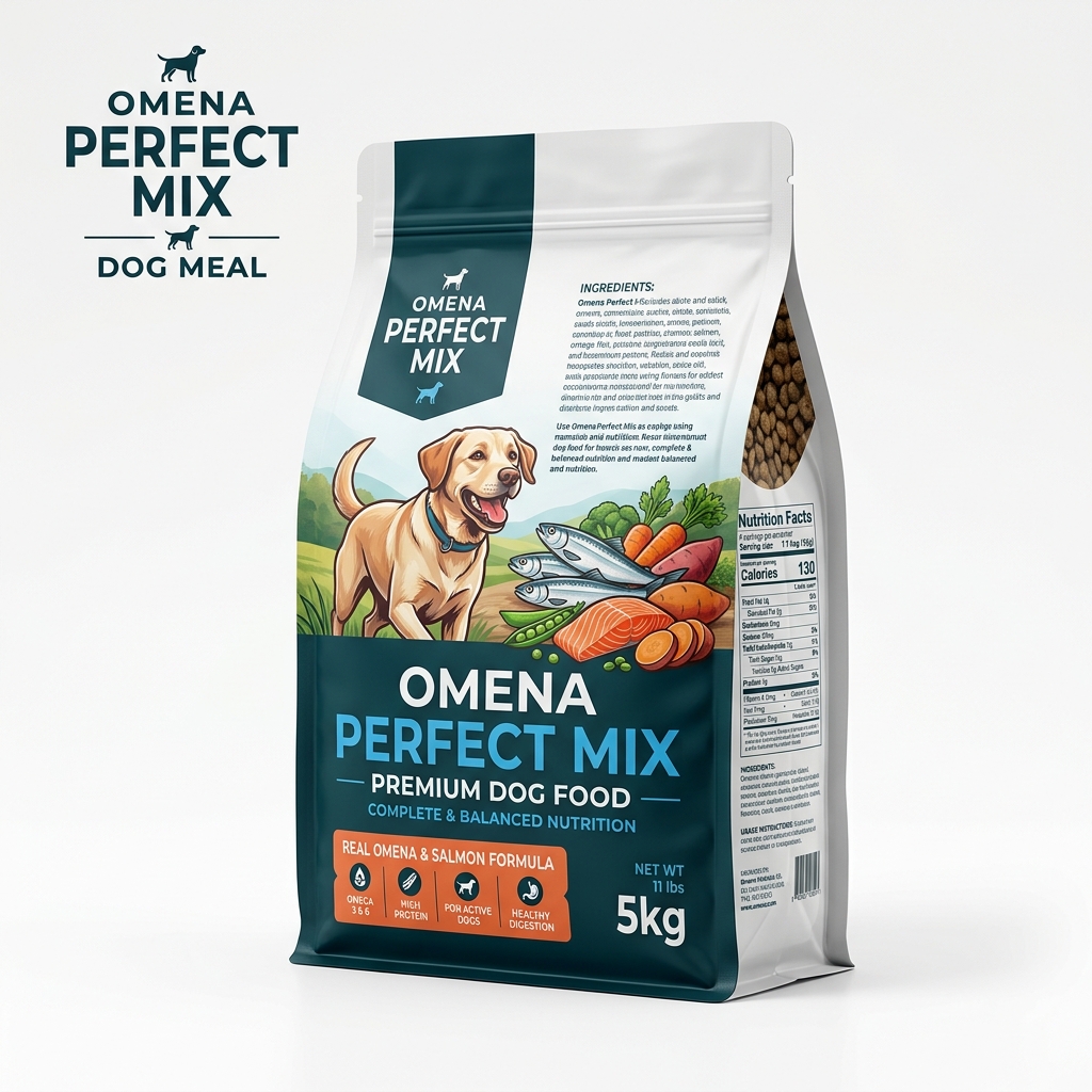Omena Perfect Mix Dog Meal 5kg